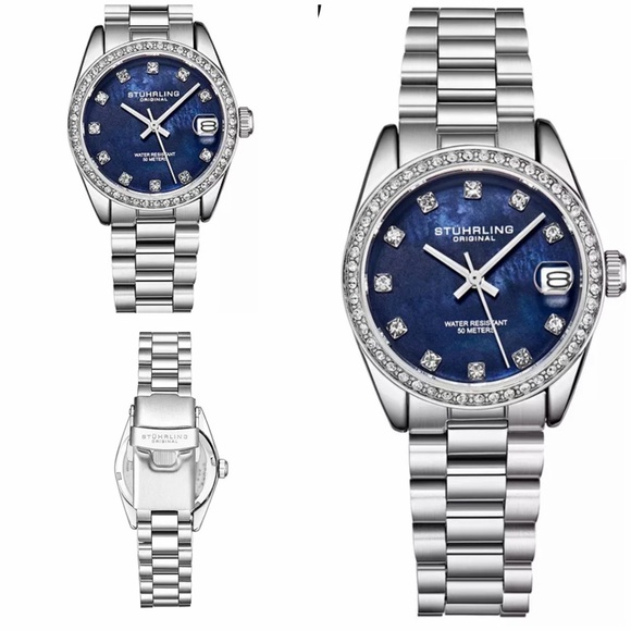 Stuhrling Original Accessories - Stuhrling Women s Quartz Watch 31mm Stainless Steel Silver Bracelet